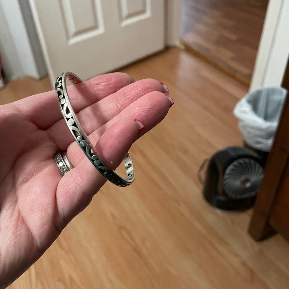 Silver Brighton Bangle Bracelet